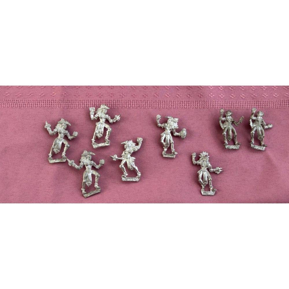 OOP Warhammer Blood Bowl Miniatures Lot – Unpainted Amazon (8 Fig)